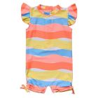 Snapper Rock - UV Swimsuit for babies - Short flutter sleeve - Good Vibes