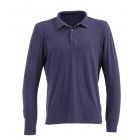JUJA - UV polo shirt for men longsleeve - Denver - UPF50+ - Navy Blue
