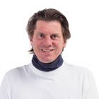 JUJA - UV Neck Gaiter for adults - Saturn - UPF50+ - Navy Blue