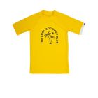 JUJA - UV Swim shirt with short sleeves for children - UPF50+ - Cool Coconut - Sunny yellow
