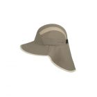 Hatland - UV Cap with neck protection for adults - UPF50+ - Cebas - Olive