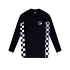 Quiksilver - UV Swim shirt for men - Longsleeve - Arch This - Black