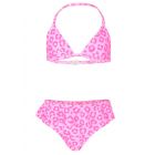JUJA -  Bikini for girls - Leopard Ruches - Pink