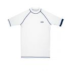 JUJA - UV Swim shirt with short sleeves for men - UPF50+ - Solid - White