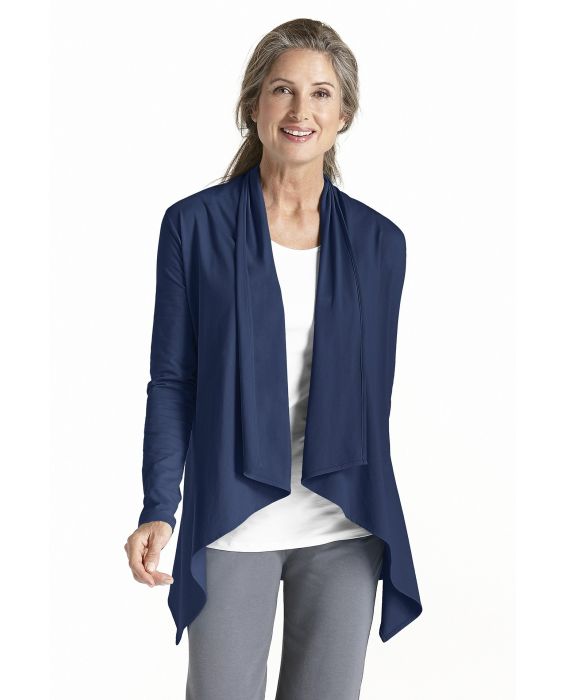 Coolibar - UV Sun Wrap - navy - Front
