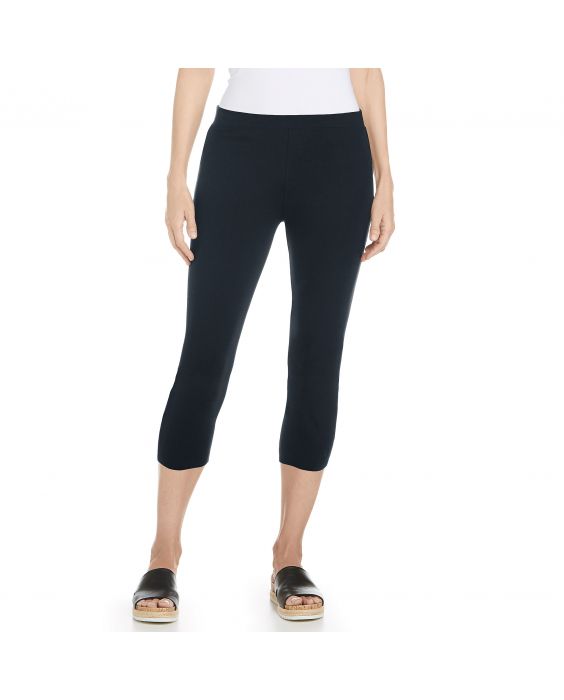 Coolibar - UV capris for ladies - dark blue
