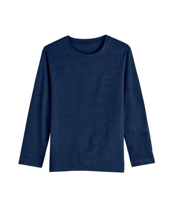 Coolibar - UV Shirt for children - Long sleeve - Coco Plum Everyday - Solid - Navy