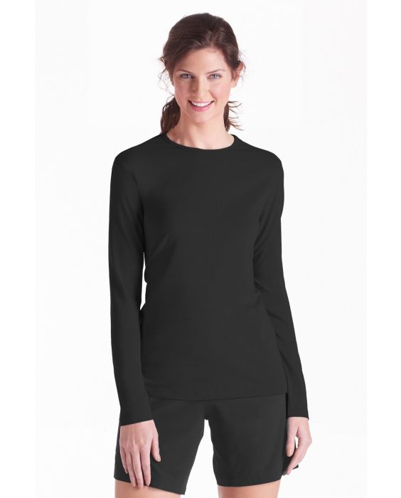  UV Long-Sleeve T-Shirt - black - Front