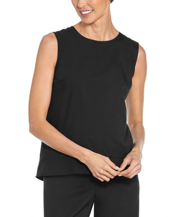 Coolibar - UV Tank Top for women - St. Tropez Swing - Black
