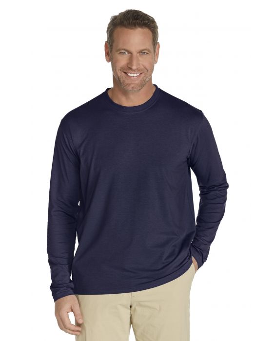  UV UV Long-Sleeve T-Shirt - Navy - Front