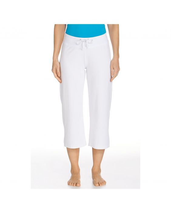 Coolibar - UV Beach Capris - White