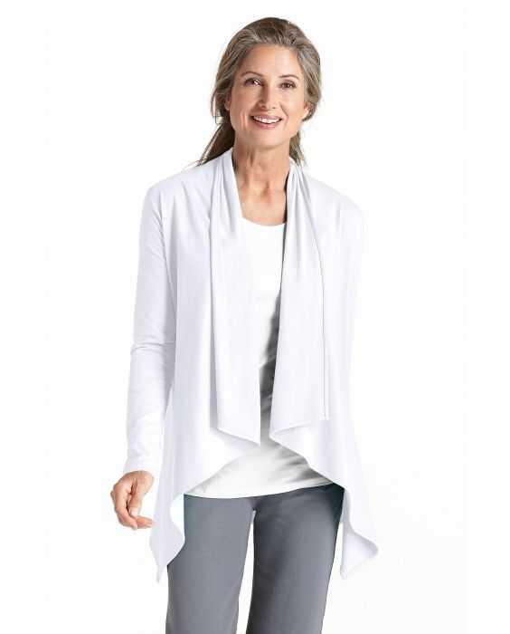Coolibar - UV Sun Wrap - white - Front