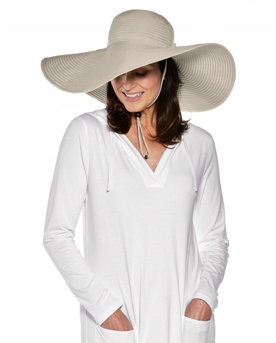 Coolibar - Shapeable Poolside UV Sun hat - Tan