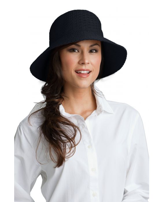 Coolibar - Marina Sun Hat- black