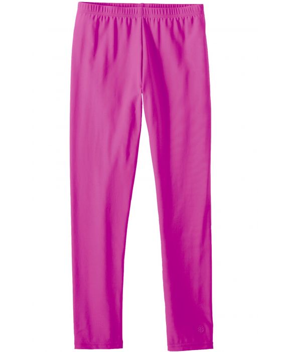 Coolibar - Girls swim tights - Pretty Pink - 0
