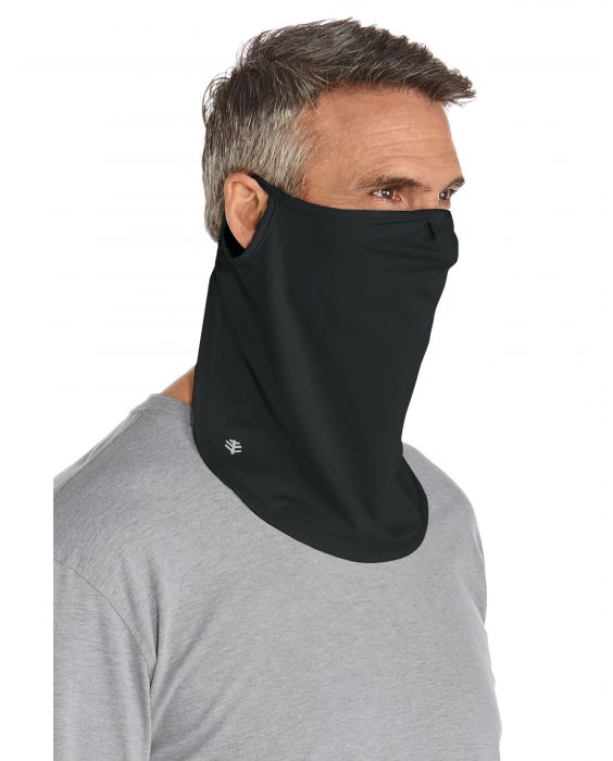 Coolibar - UV resistant Face Mask for adults - Crestone - Black