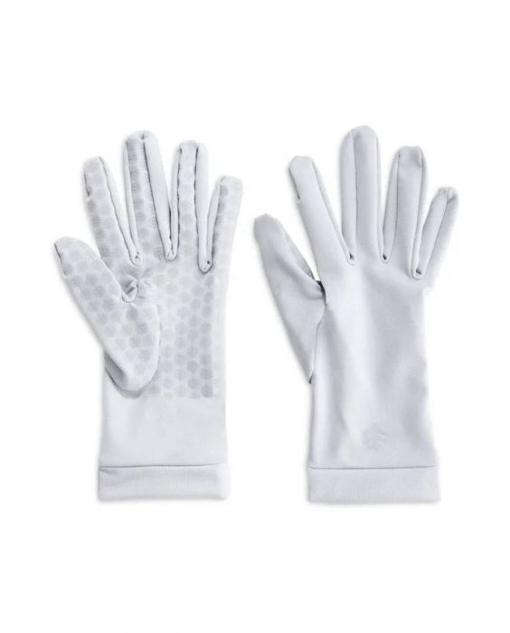 Coolibar - UV Sun Gloves for adults - Sawyer - White