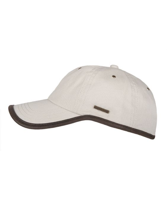 Hatland - UV Baseball cap for men - Warth - Putty white