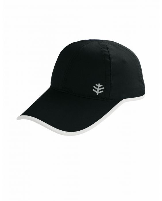 Coolibar - UV Sport Cap for kids - Lenny - Black/White