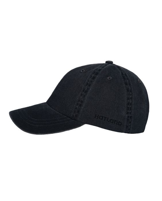 Hatland - UV Baseball cap for adults - Joey - Black