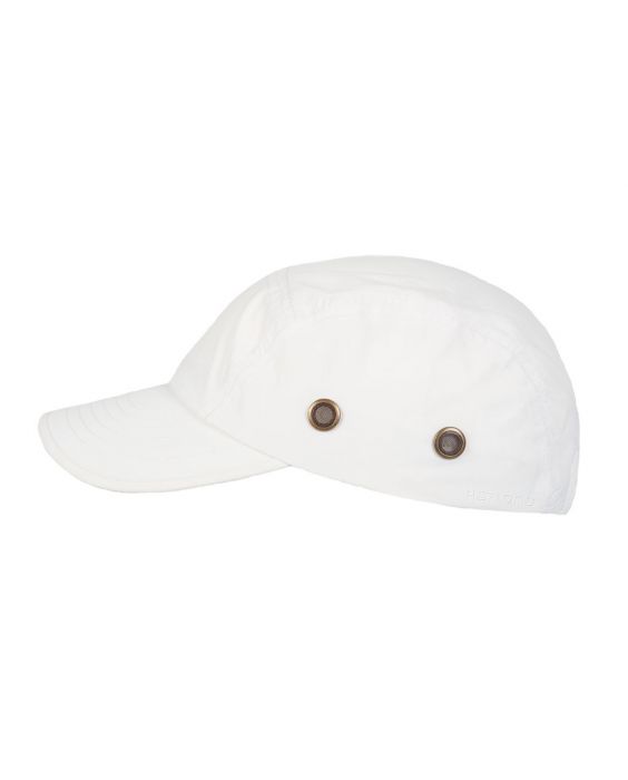 Hatland - Water-resistant UV Baseball cap for men - Reef - White
