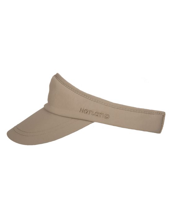 Hatland - Cooling Visor cap for men - Novel - Khaki