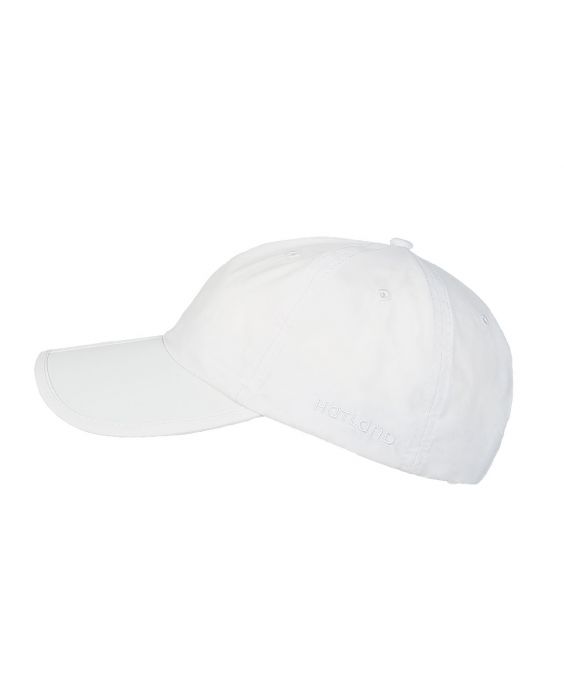 Hatland - Water-resistant UV Baseball cap for men - Clarion - White