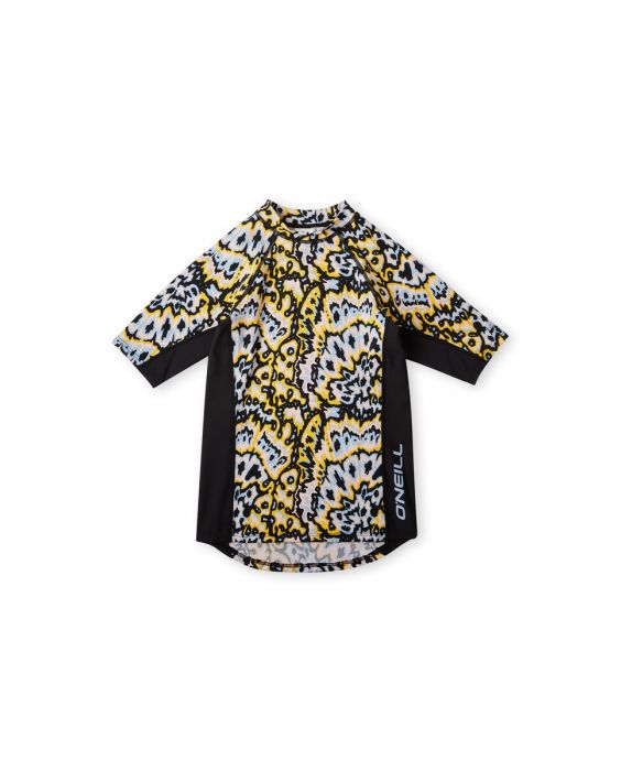 O'Neill - UV Shortsleeve skin for girls - All Over Print - Orange