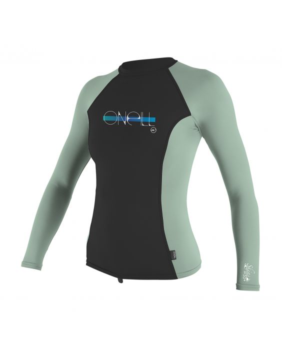 O'Neill - Girls' UV T-shirt - long-sleeve - midnight/freshmint - Front
