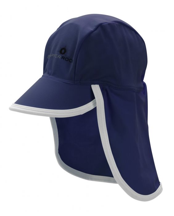 SnapperRock - UV Baby Flap Hat- Navy