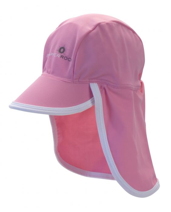 Snapper Rock - UV Baby Flap Hat- Pink - 0
