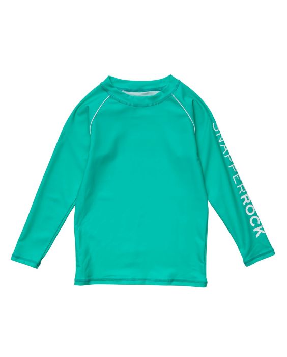 Snapper Rock - UV Rash top for kids - Long sleeve - Grassy Green