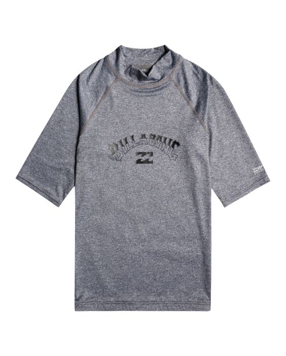 Billabong - UV Rashguard for men - Short sleeve - Arch - Grey Heather