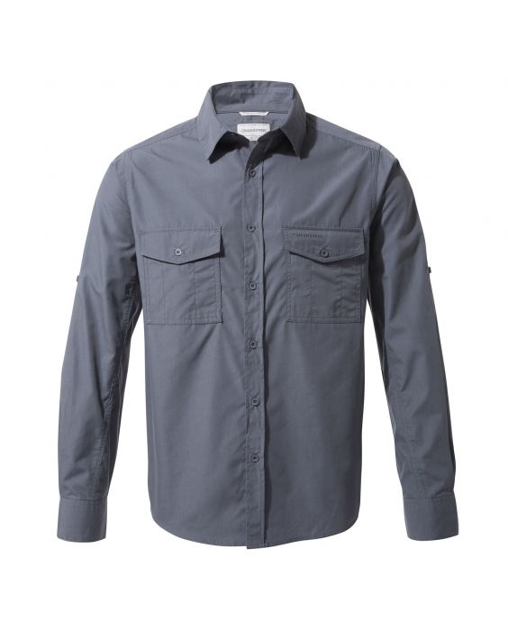 Craghoppers - UV Shirt for men - Longsleeve - Kiwi - Ombre Blue