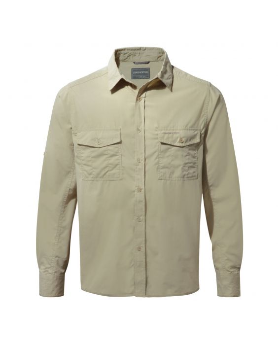 Craghoppers - UV Shirt for men - Longsleeve - Kiwi - Oatmeal