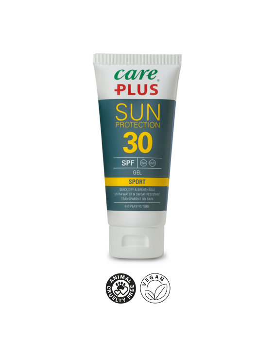Care Plus - Sun Protection Sports - Sunscreen Gel - SPF30 - 100ml