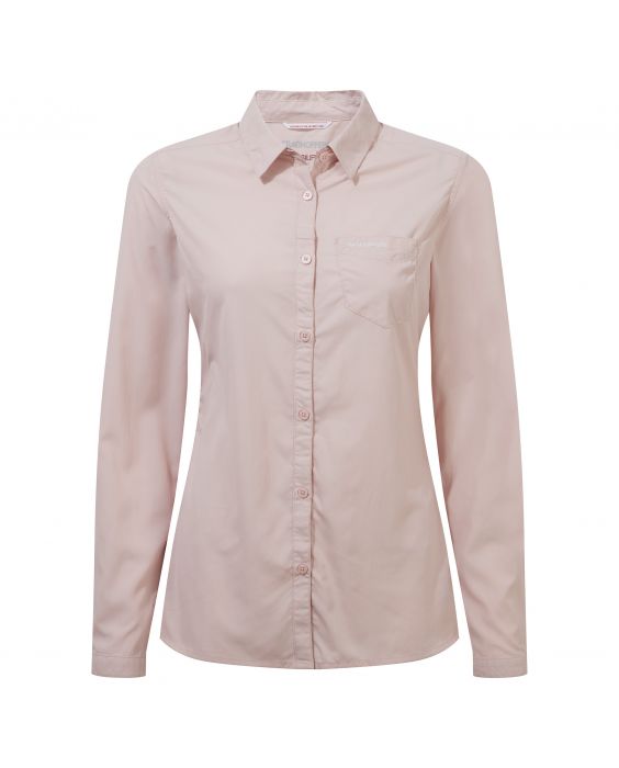 Craghoppers - UV blouse for women - Long sleeve - Bardo - Pink clay
