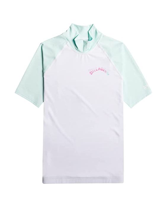 Billabong - UV Rashguard for women with short sleeves - Sunny Side - UPF50+ - Lit Skies