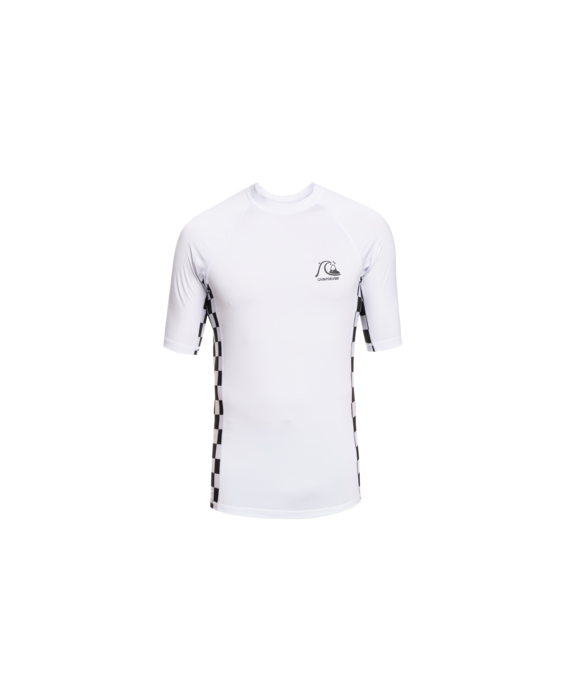 Quiksilver - UV Rashguard with short sleeves for men - Arch - White
