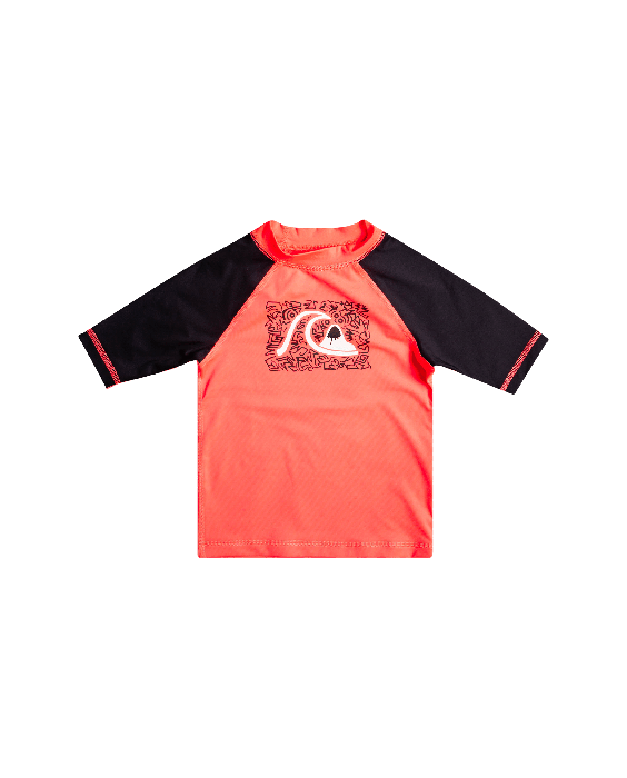 Quiksilver - UV Swimming shirt with long sleeves for boys - Next gen - Fiery coral