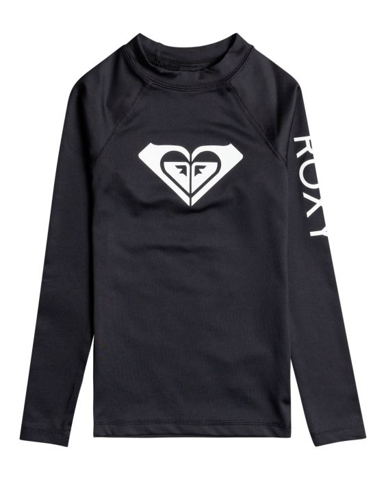 Roxy - UV Swim shirt for teen girls - Longsleeve - Whole Hearted - Anthracite