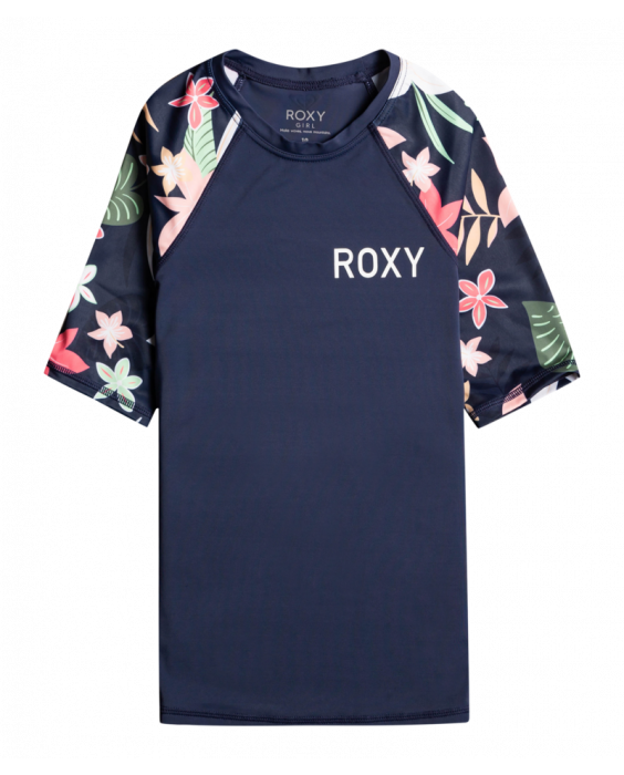 Roxy - UV Rashguard for girls - Short sleeve - UPF50 - Mood Indigo Alma Swim