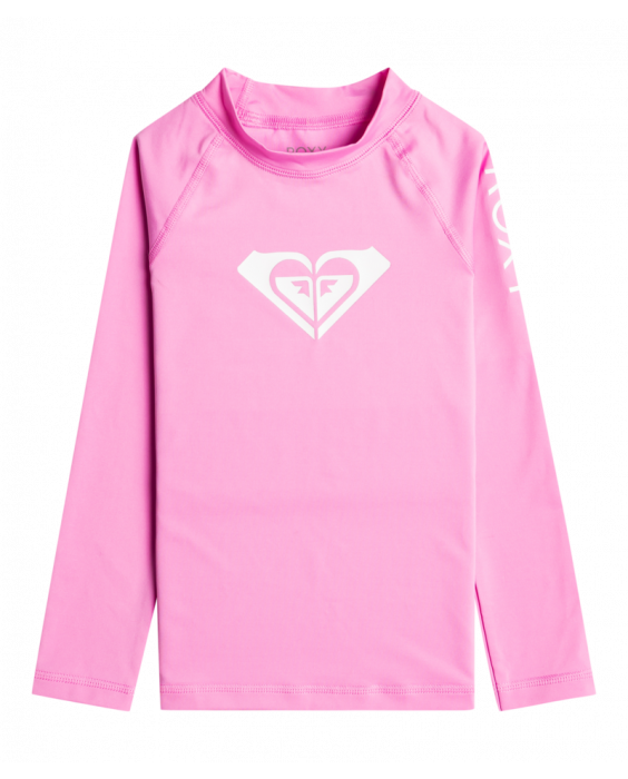 Roxy - UV Rashguard for girls - Whole Hearted - Long sleeve - UPF50 - Cyclamen