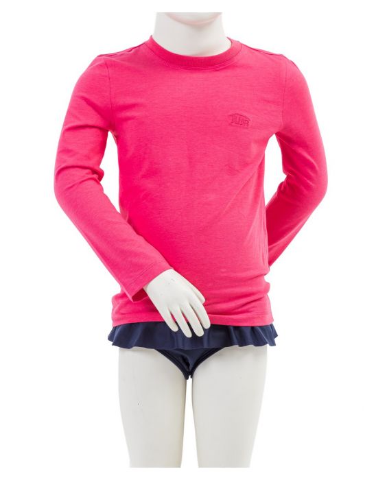JUJA - UV Shirt for children - Long sleeve - Bali - UPF50+ - Hibiscus