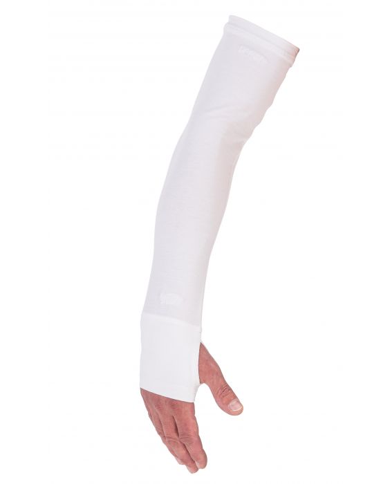 JUJA - UV Sleeves for women - Alexia - UPF50+ - White