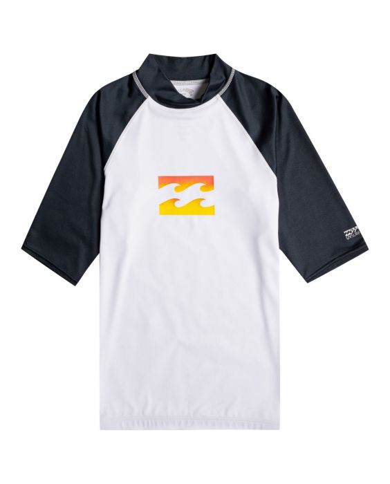 Billabong - UV Rashguard for men - Short sleeve - Team wave - Sunrise