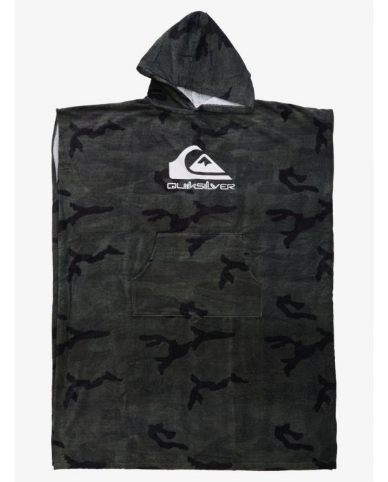 Quiksilver - Hooded towel for boys - Camo