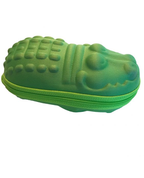 Banz - Sunglasses case for kids - Hippo - Green