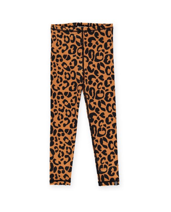 Beach & Bandits - UV Swim legging for girls - UPF50+ - Coco Leopard - Brown