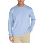 Coolibar - UV Shirt for men - Long sleeve - Morada Everyday - Solid - Vintage Blue 